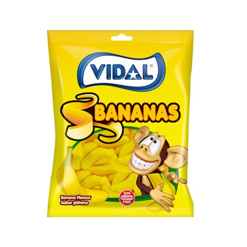 Vidal gumicukor banán 90 g