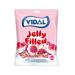 Vidal gumicukor töltött eper 85 g