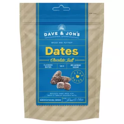   Dave & Jon's dates chocolate ball mag nélküli ízesített datolya kókuszos csokigolyó ízben, hozzáadott cukor nélkül 125 g