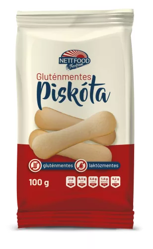 Nett Food piskóta gluténmentes, laktózmentes 100 g
