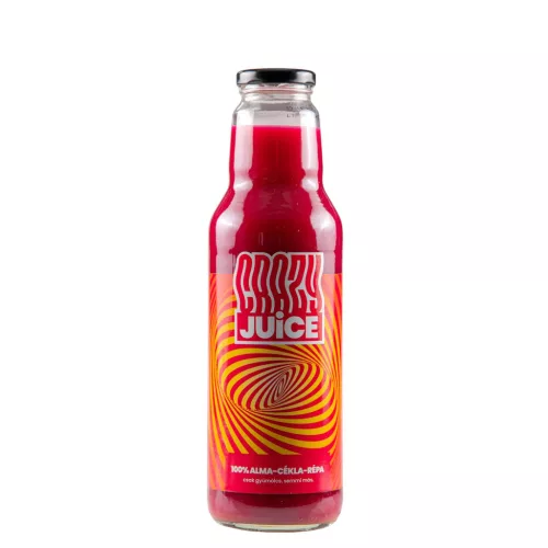 Crazy Juice alma-cékla-répalé 100% 750 ml