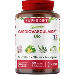   Superdiet cardiovasculaire - a szív és érrendszer támogatására vegán kapszula 150 db
