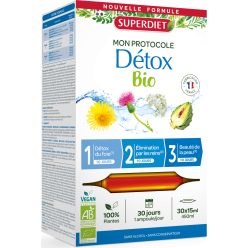   Superdiet 3 fázisos - 30 napos méregtelenítő program, vegán ampulla 30x15ml 450 ml