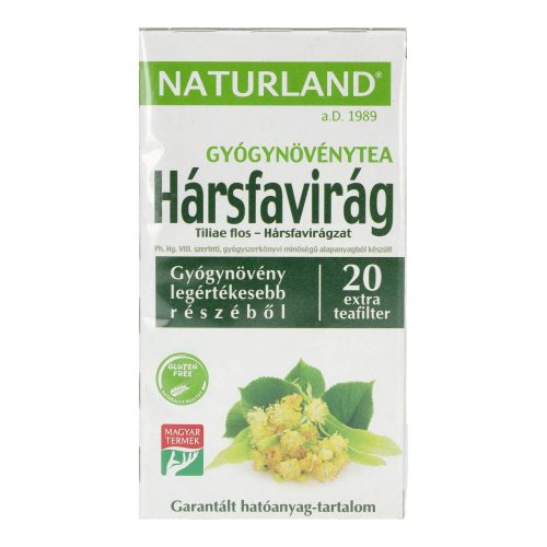 NATURLAND HÁRSFAVIRÁG TEA 20FILTER