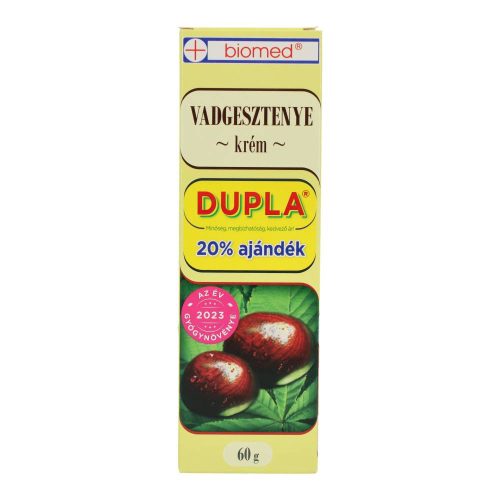 BIOMED VADGESZTENYE KRÉM DUPLA 2X60G