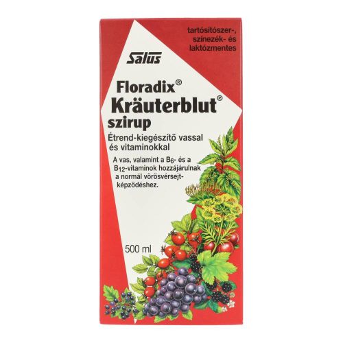 SALUS KRAUTERBLUT-S SZIRUP 500 ML