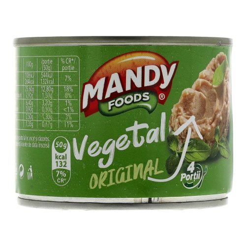 MANDY NÖVÉNYI PÁSTÉTOM NATÚR 200G