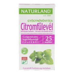 NATURLAND CITROMFŰLEVÉL TEA 25FILTER