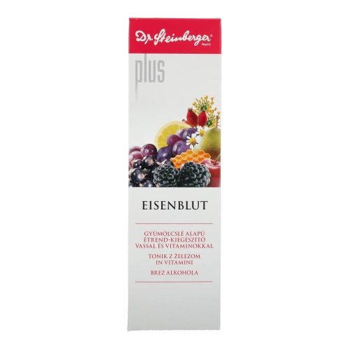 DR.STEINB. PLUS EISENBLUT SZIRUP 450 ML