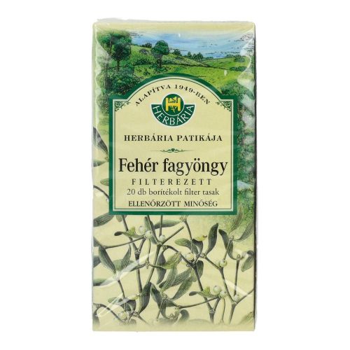 HERBÁRIA FEHÉR FAGYÖNGY TEA FILTERES