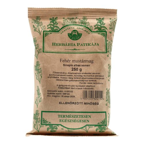 HERBÁRIA FEHÉR MUSTÁRMAG 250 G