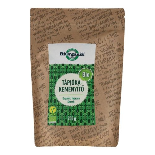 BIORGANIK BIO TÁPIÓKA KEMÉNYÍTŐ 250 G