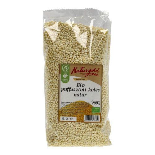 NATURGOLD BIO PUFF.KÖLES NATÚR 200 G