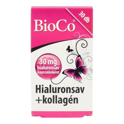 BIOCO HIALURONSAV+KOLLAGÉN KAPSZULA