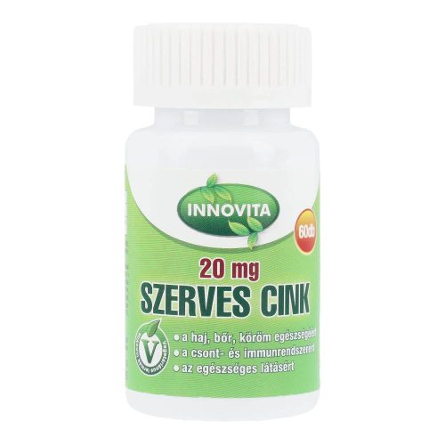 INNOVITA SZERVES CINK TABLETTA