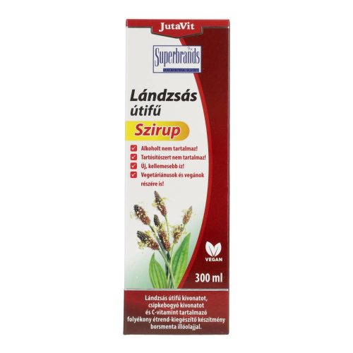 JUTAVIT LÁNDZSÁS ÚTIFŰ SZIRUP 250+50 ML