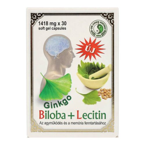 DR.CHEN GINKGO BILOBA+LECITIN KAPSZULA