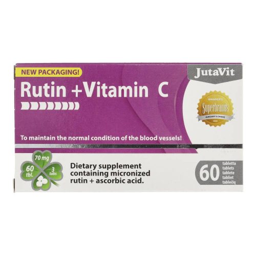 JUTAVIT RUTIN + C-VITAMIN TABLETTA 50+10