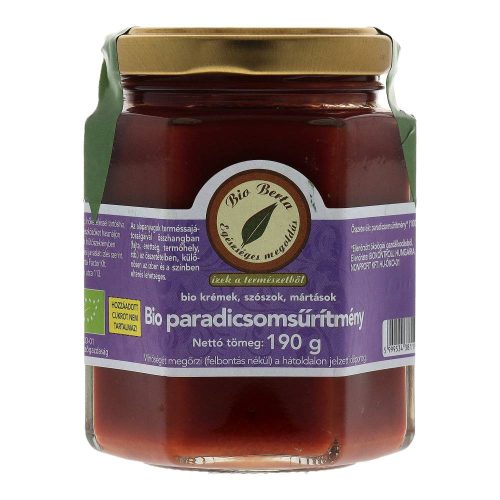 BIO BERTA BIO PARADICSOM SŰRÍTMÉNY 190G