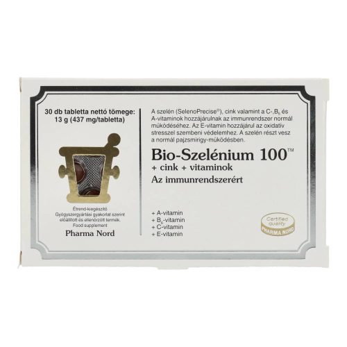 BIO-SZELÉNIUM 100+CINK+VITAMINOK 30 DB