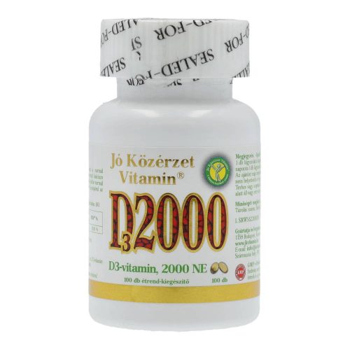 JÓ KÖZÉRZET D3-VITAMIN KAPSZULA