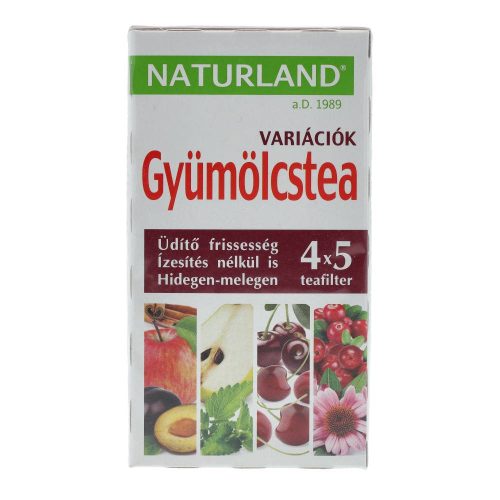 NATURLAND GYÜMÖLCSTEA VARIÁCIÓK