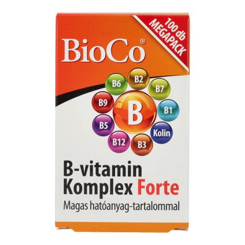 BIOCO B-VITAMIN KOMPLEX FORTE TABLETTA