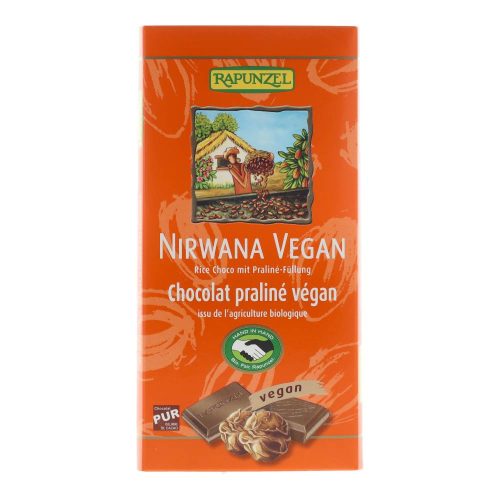 RAPUNZEL BIO CSOKI NIRWANA VEGÁN 100G