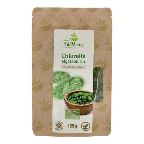 BIOMENÜ BIO CHLORELLA ALGA TABLETTA 125G