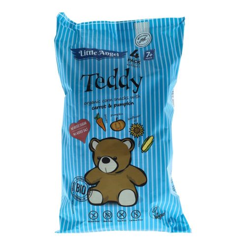 MCLLOYDS TEDDY BIO KUKORICÁS SNACK 4X15G