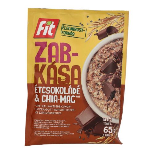 FIT ZABKÁSA ÉTCSOKOKLÁDÉ-CHIA MAG