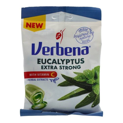 VERBENA CUKORKA EUKALIPTUSZ EXTRA STRONG