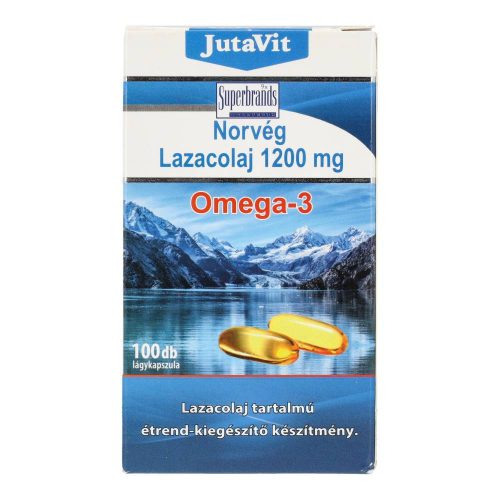 JUTAVIT NORVÉG LAZACOLAJ KAPSZULA 100 DB