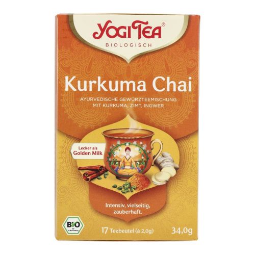 YOGI BIO KURKUMA CHAI TEA