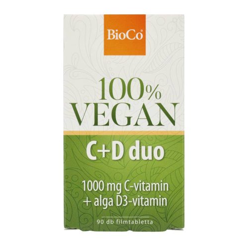 BIOCO VEGAN C+D-VITAMIN DUO TABLETTA