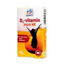 1x1 D3-VITAMIN 2000NE FILMTABLETTA