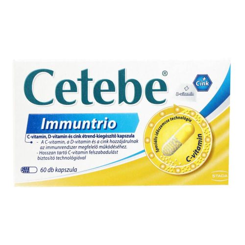 CETEBE C+D VITAMIN +CINK KAPSZULA