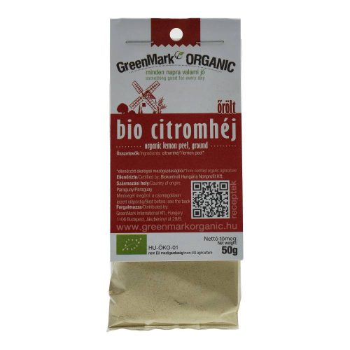 GREENMARK BIO CITROMHÉJ ŐRÖLT 50G