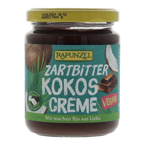 RAPUNZEL BIO ÉTCSOKIS KÓKUSZKRÉM 250G