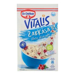 DR.OETKER VITÁLIS ZABKÁSA VÖRÖS ÁFONYÁS