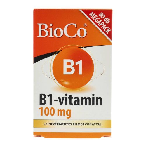 BIOCO B1-VITAMIN 100MG TABLETTA 80DB