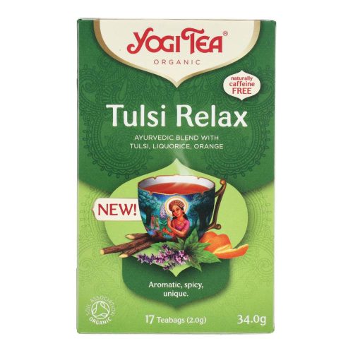 YOGI BIO PIHENTETŐ TULSI TEA