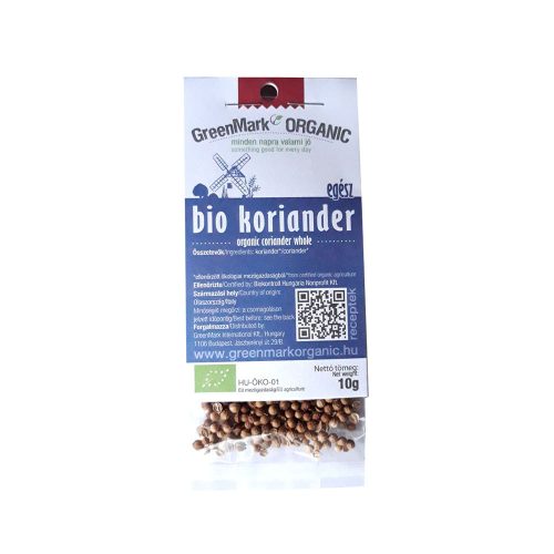 GREENMARK BIO KORIANDER, EGÉSZ 10G