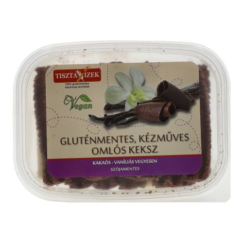 TISZTA ÍZEK KAKAÓ-VANÍLIA KEKSZ GM. 180G