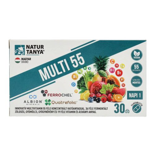 NATUR TANYA FERMENT.MULTIVIT.MULTI55 TBL