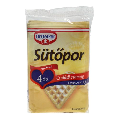 DR.OETKER SÜTŐPOR 4X12G