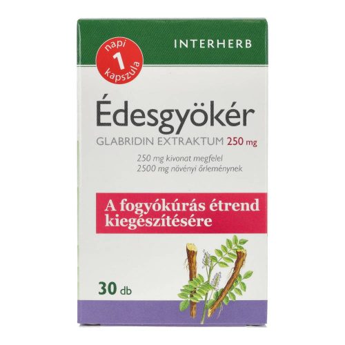 INTERHERB NAPI1 ÉDESGYÖKÉR EXTRAKT.KAPSZ