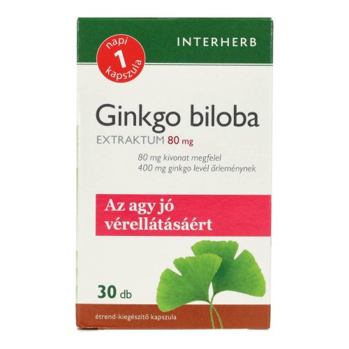 INTERHERB NAPI1 GINKGO BILOBA EXTR. 80MG