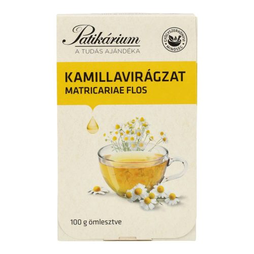 PATIKÁRIUM KAMILLAVIRÁG TEA SZÁLAS 100G