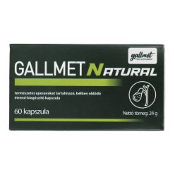 GALLMET-NATURAL KAPSZULA 60 DB